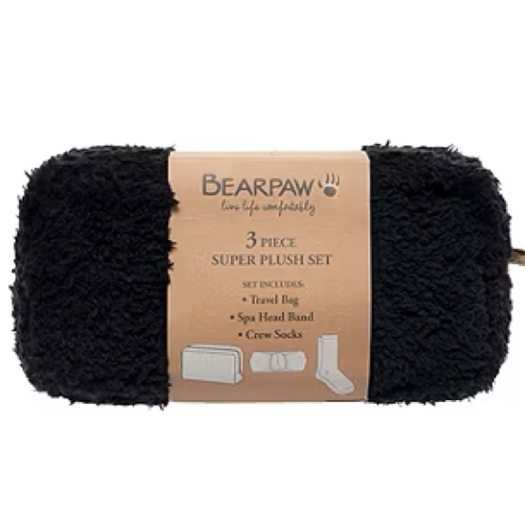 Bearpaw Super Plush Gift Set Womens 3-pc. - Picture 1 of 9